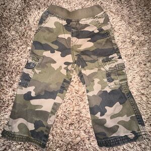 Camouflage Baggy Cargo Pants